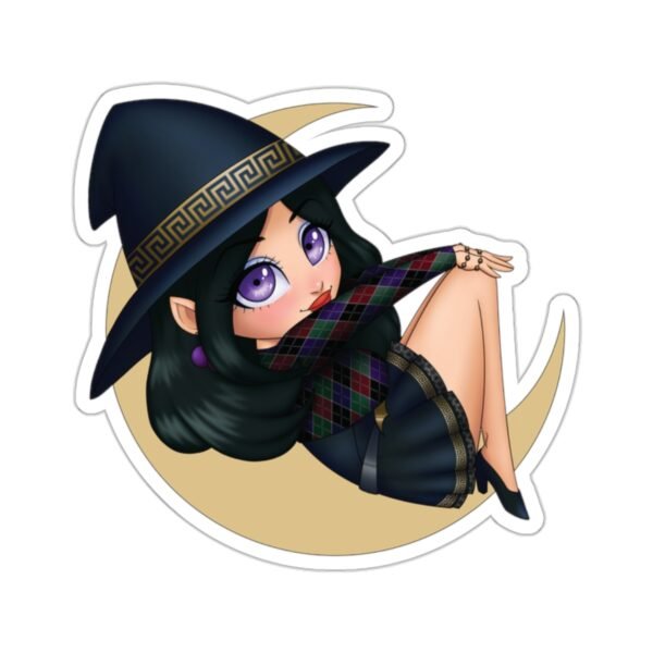 The Witchy Housewife Logo Vinyl Sticker