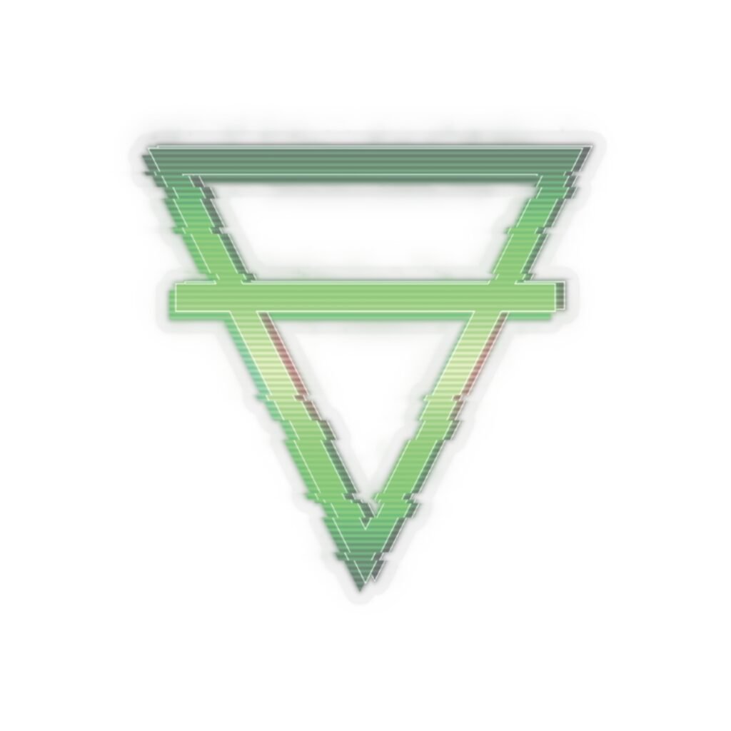 Earth Analog Magick Transparent Vinyl Sticker