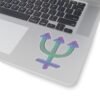 Neptune Analog Magick Transparent Vinyl Sticker - Image 4