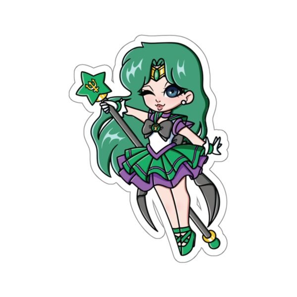 Magickal Senshi Sailor Neptune Vinyl Sticker - Image 5