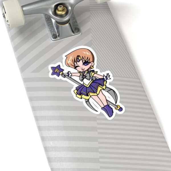 Magickal Senshi Sailor Uranus Vinyl Sticker - Image 6