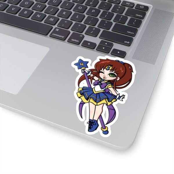 Magickal Senshi Sailor Jupiter Vinyl Sticker - Image 4