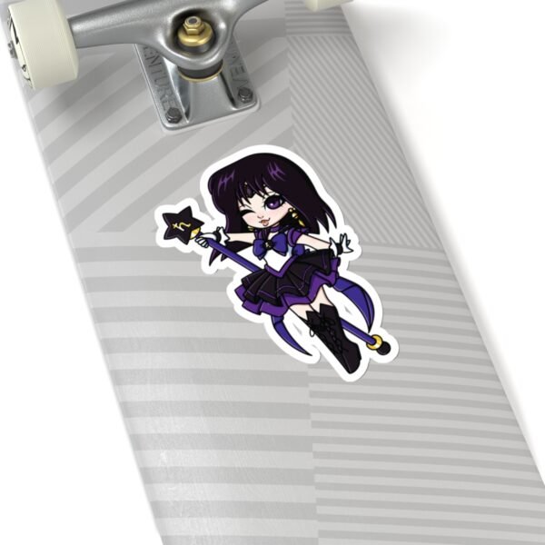 Magickal Senshi Sailor Saturn Vinyl Sticker - Image 6