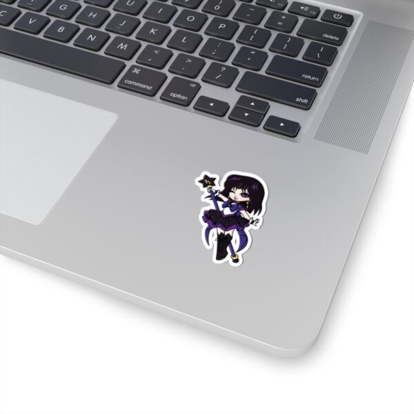 Magickal Senshi Sailor Saturn Vinyl Sticker - Image 2