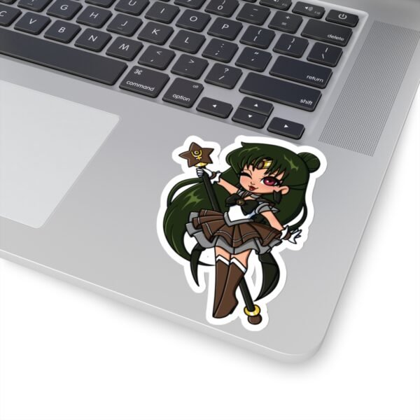 Magickal Senshi Sailor Pluto Vinyl Sticker - Image 4