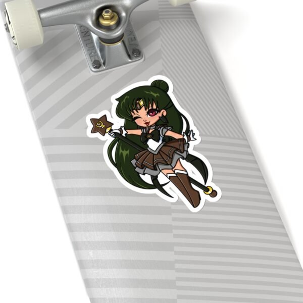 Magickal Senshi Sailor Pluto Vinyl Sticker - Image 6