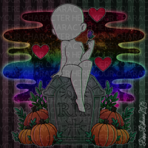 "Graveyard Cutie" YCH Commission